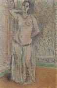 Semi-nude Woman Standing (mk35) Henri Matisse